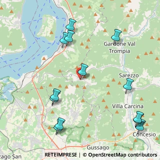 Mappa Via Duche, 25060 Polaveno BS, Italia (5.21615)