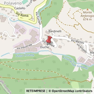 Mappa Via Duche, 1, 25060 Polaveno, Brescia (Lombardia)