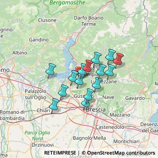 Mappa Via Duche, 25060 Polaveno BS, Italia (10.06933)