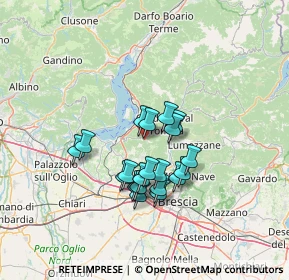 Mappa Via Duche, 25060 Polaveno BS, Italia (10.6625)