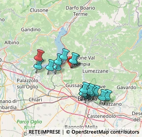 Mappa Via Duche, 25060 Polaveno BS, Italia (12.30824)