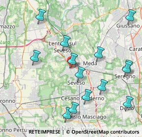 Mappa Via Assunzione, 20825 Barlassina MB, Italia (4.56286)