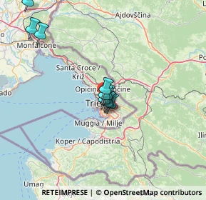 Mappa Via luigi Pecenco, 34127 Trieste TS, Italia (12.87364)