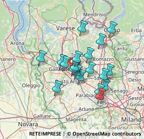 Mappa Via Amalfi, 21054 Fagnano Olona VA, Italia (10.67632)