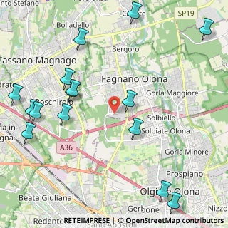 Mappa Via Amalfi, 21054 Fagnano Olona VA, Italia (2.76333)