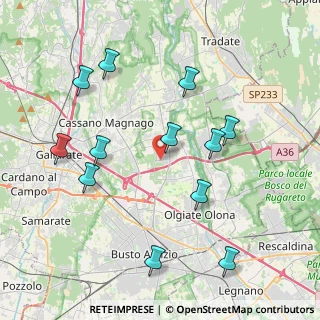 Mappa Via Amalfi, 21054 Fagnano Olona VA, Italia (4.26333)