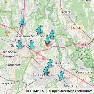 Mappa Via Amalfi, 21054 Fagnano Olona VA, Italia (3.89182)
