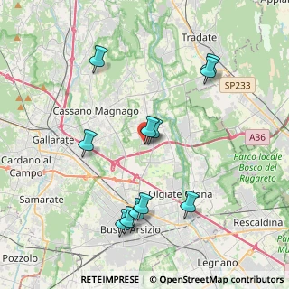 Mappa Via Amalfi, 21054 Fagnano Olona VA, Italia (4.10455)