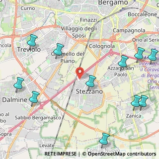 Mappa Via Centrale, 24040 Lallio BG, Italia (2.94)