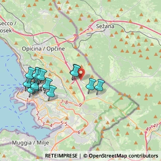 Mappa SP1, 34149 Padriciano TS, Italia (4.04)