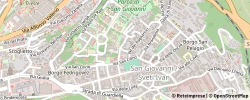 Mappa Trieste