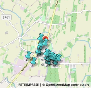 Mappa Via del Donatore, 31050 Monastier di Treviso TV, Italia (0.7355)