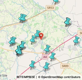 Mappa Via del Donatore, 31050 Monastier di Treviso TV, Italia (4.8785)