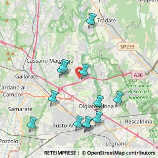 Mappa Via Ferdinando Magellano, 21054 Fagnano Olona VA, Italia (4.47833)