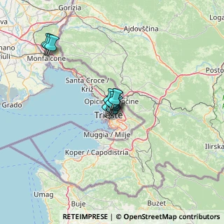 Mappa Pendice dello Scoglietto, 34126 Trieste TS, Italia (8.14455)