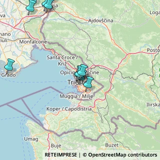 Mappa Pendice dello Scoglietto, 34126 Trieste TS, Italia (19.49)