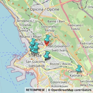 Mappa Pendice dello Scoglietto, 34126 Trieste TS, Italia (1.50182)