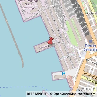 Mappa Punto franco vecchio, 34135 Trieste, Trieste (Friuli-Venezia Giulia)
