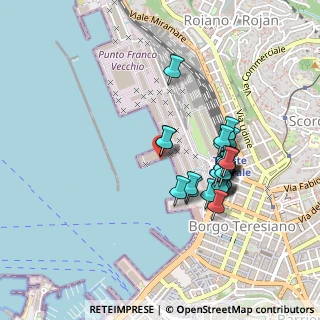 Mappa Trieste, 34132 Trieste TS, Italia (0.39231)