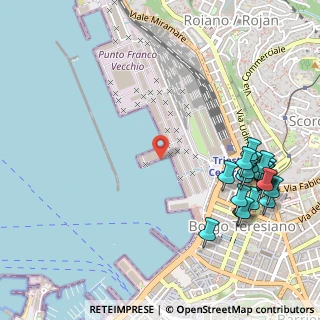 Mappa Trieste, 34132 Trieste TS, Italia (0.656)