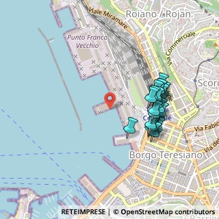 Mappa Trieste, 34132 Trieste TS, Italia (0.4525)