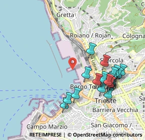 Mappa Trieste, 34135 Trieste TS, Italia (0.997)