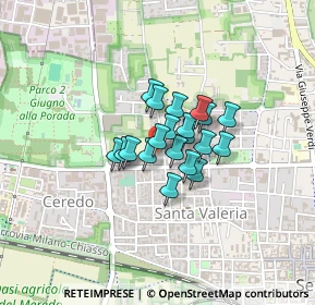 Mappa Via Belluno, 20831 Seregno MB, Italia (0.2285)