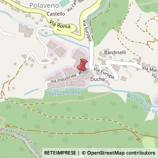 Mappa Via Industriale, 12, 25060 Polaveno, Brescia (Lombardia)