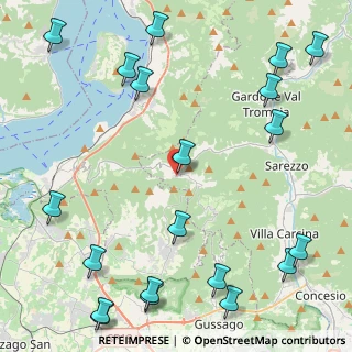 Mappa Via Industriale, 25060 Polaveno BS, Italia (6.2595)