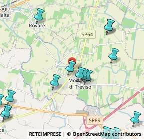 Mappa Via Giovanni XXIII, 31050 Monastier di Treviso TV, Italia (3.21)