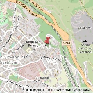 Mappa Via del Capofonte,  9, 34128 Trieste, Trieste (Friuli-Venezia Giulia)
