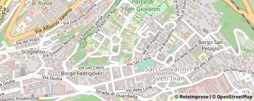 Mappa Trieste