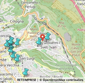 Mappa Via Giovanni Sai, 34128 Trieste TS, Italia (1.34364)