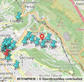Mappa Via Giovanni Sai, 34128 Trieste TS, Italia (1.3055)