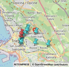 Mappa Via Giovanni Sai, 34128 Trieste TS, Italia (1.49231)