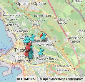 Mappa Via Giovanni Sai, 34128 Trieste TS, Italia (1.62182)