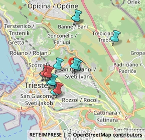 Mappa Via Giovanni Sai, 34128 Trieste TS, Italia (1.57846)