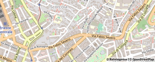 Mappa Trieste