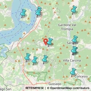 Mappa SP10, 25060 Polaveno BS, Italia (5.23583)