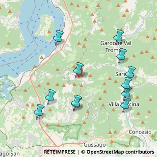 Mappa SP10, 25060 Polaveno BS, Italia (4.58)