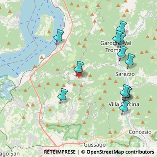 Mappa SP10, 25060 Polaveno BS, Italia (4.83417)
