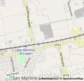 Mappa Via Cava, 35018 San Martino di Lupari PD, Italia (0.24615)