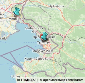 Mappa Via Tivarnella, 34132 Trieste TS, Italia (30.39545)