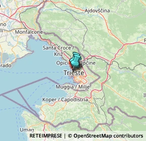 Mappa Via Tivarnella, 34132 Trieste TS, Italia (34.51818)