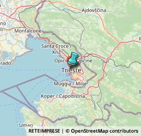 Mappa Via Tivarnella, 34132 Trieste TS, Italia (42.99364)