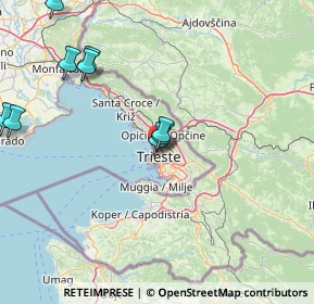 Mappa Via Tivarnella, 34132 Trieste TS, Italia (29.98214)