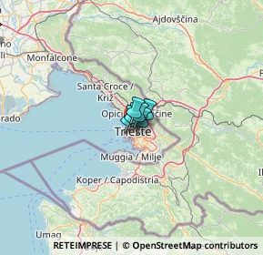 Mappa Via Tivarnella, 34132 Trieste TS, Italia (19.22273)