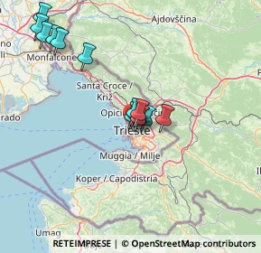 Mappa Via Tivarnella, 34132 Trieste TS, Italia (12.38714)