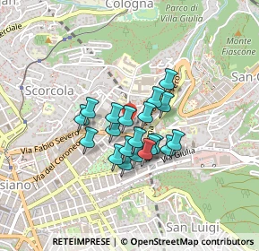 Mappa Via Monte S. Gabriele, 34127 Trieste TS, Italia (0.2855)