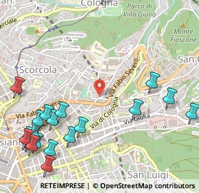 Mappa Via Monte S. Gabriele, 34127 Trieste TS, Italia (0.731)